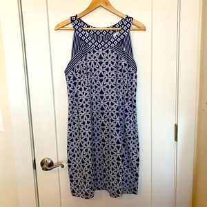 Like new! Gretchen Scott Size L summer dress. Lots of compliments 1 time I wore!